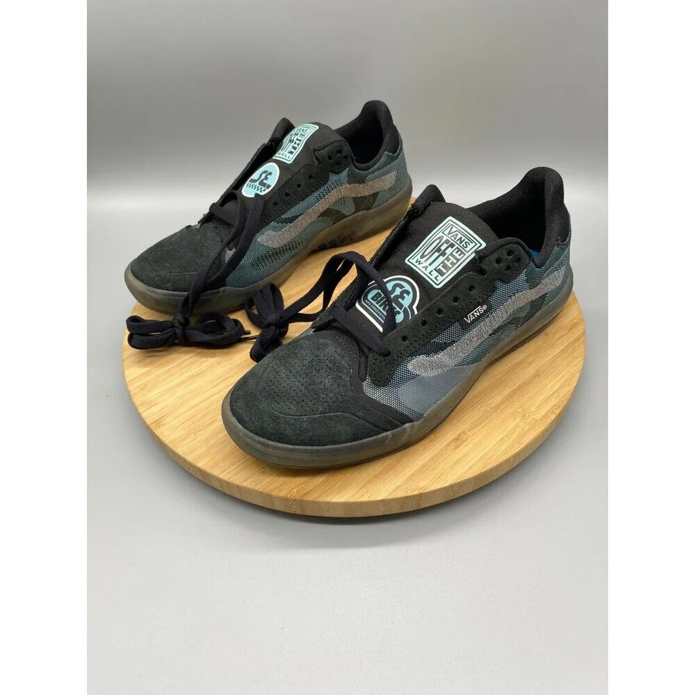 Vans Shoes Womens 8.5 Black EVDNT Ultimate Waffle Skateboarding Sneakers Mens 7 - Picture 6 of 14
